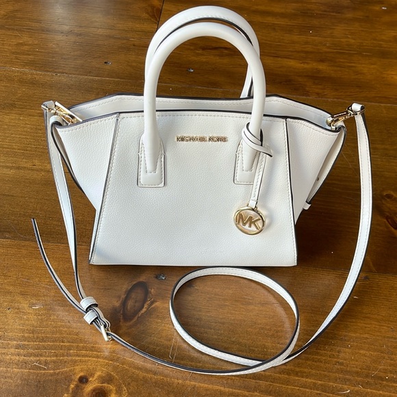 Michael Kors Avril Satchel - Light Cream - Picture 1 of 16